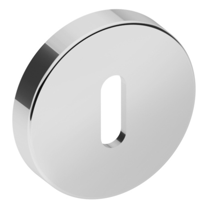 Ajtókilincs kiegészítő PLT26J-N, GAMET fényes króm, kerek