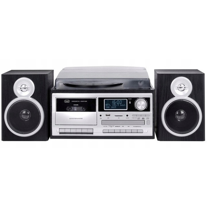 Грамофон Trevi TT1072 black