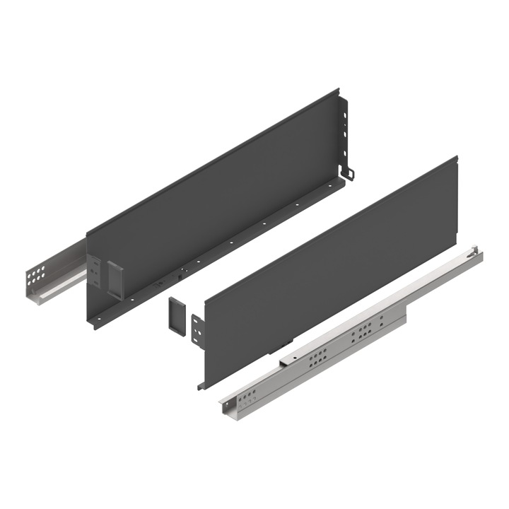 GAMET SIMPLE BOX6 fiókos, közepes, antracit, 500 mm