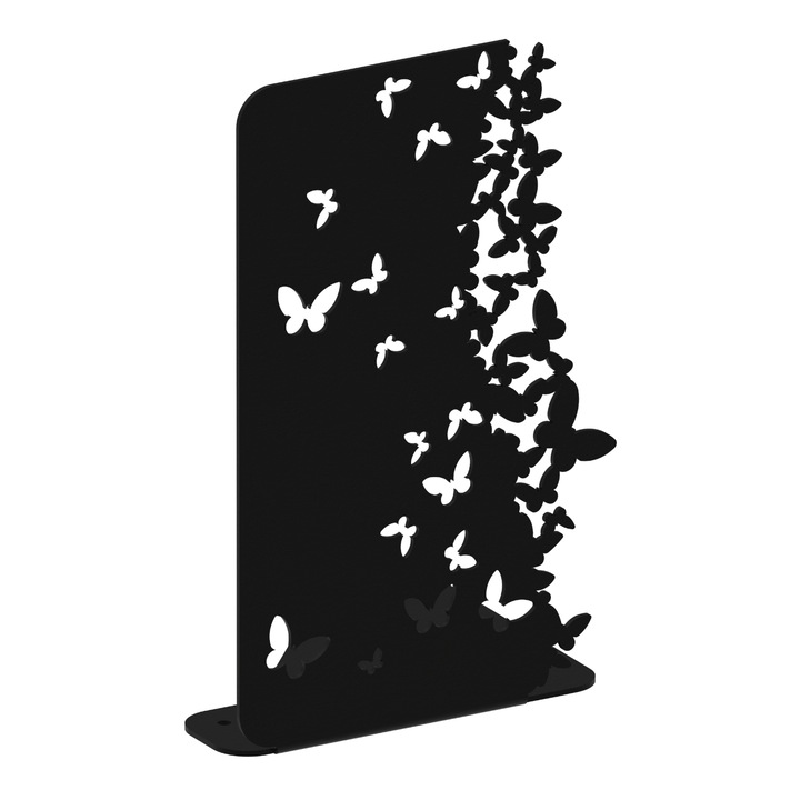 Suport carti GAMET, Otel, Negru