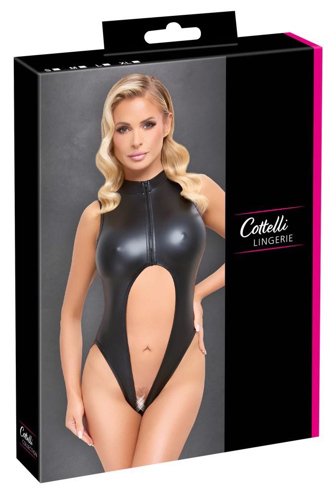 Body fara crotch, Orion, lenjerie sexy, negru, material elastic - eMAG.ro