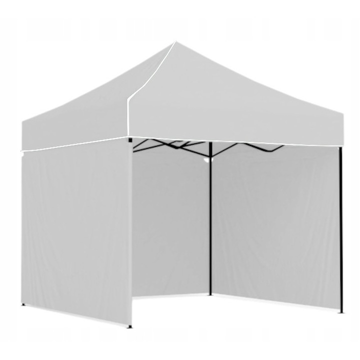 Cort Comercial, Ekspand, S4, Acoperire: Panza 820D, 400G/M2, Structura: Otel Vopsit Electrostatic, Inaltime Reglabila: De La 190 Cm La 220 Cm, Numar De Picioare: 4, Dimensiuni: 2,5 M X 2,5 M, Multicolor