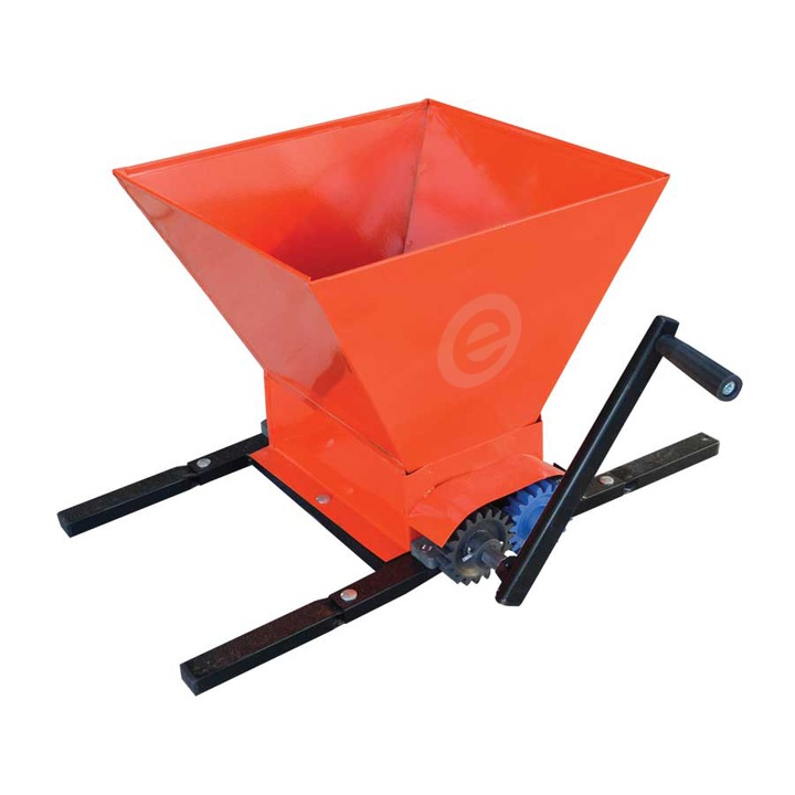 Moara de struguri, VALBG, 40 x 40 cm, Portocaliu/Negru