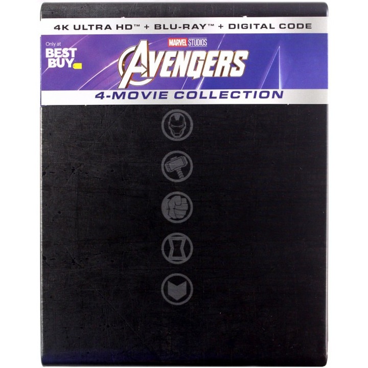 Avengers: 4-Movie Collection [4xBlu-Ray 4K]+[4xBlu-Ray]