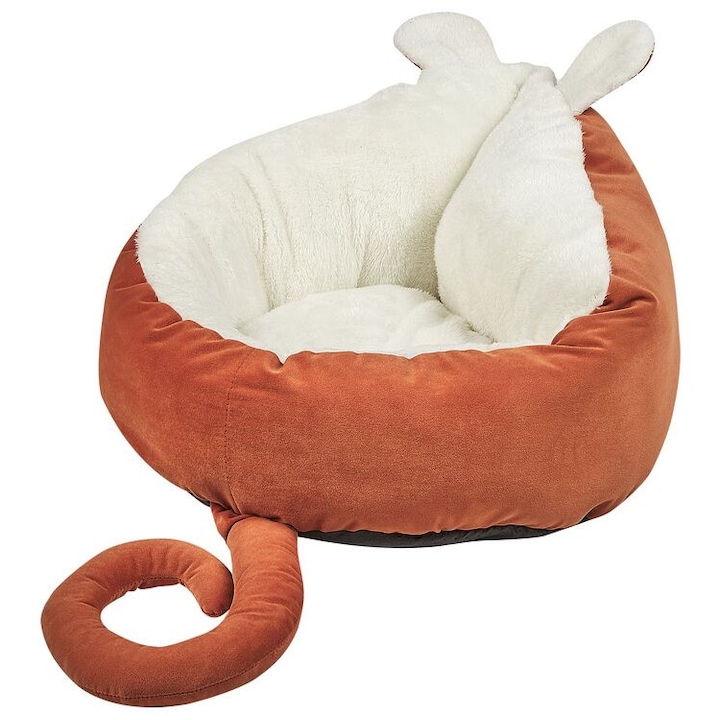 Pat pentru animale de companie Hassa Catifea Portocaliu