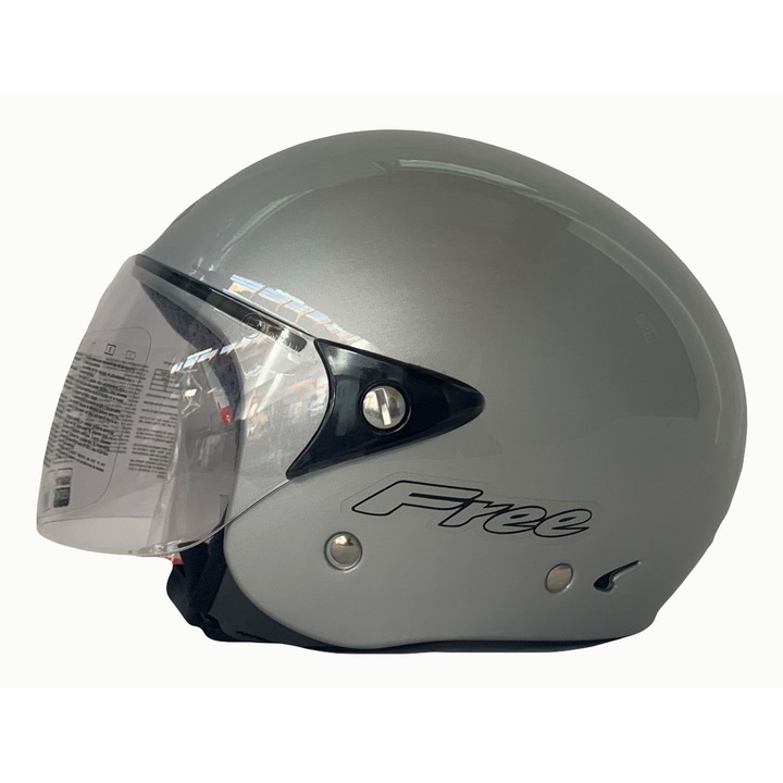 Casca moto/scuter FREE MDS E2205 MONO SILVER made by AGV Italia, omologare E2205, Marimea XS