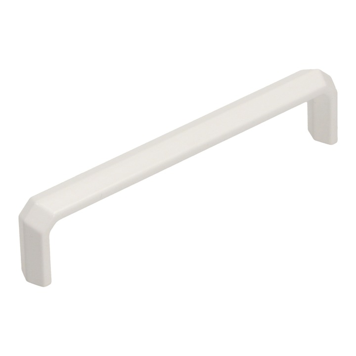 Дръжка GAMET UU56, Soft Touch - бяла, 128 мм