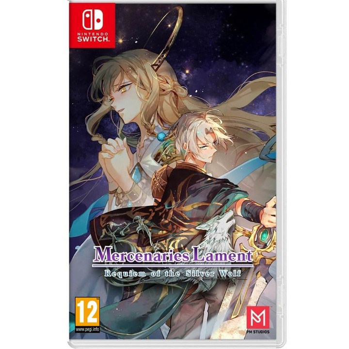 Игра RIDEONJAPAN Mercenaries Lament Requiem Of The Silver Wolf, за Nintendo Switch