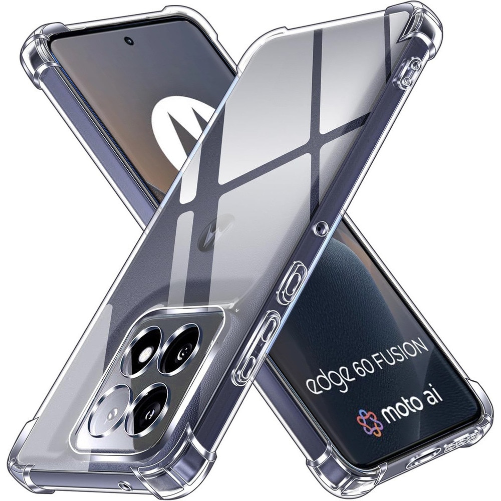 Husa pentru Motorola Edge 60 Fusion / Edge 60 Slim Anti-Shock 1.5mm reinforced 4 corners Transparent