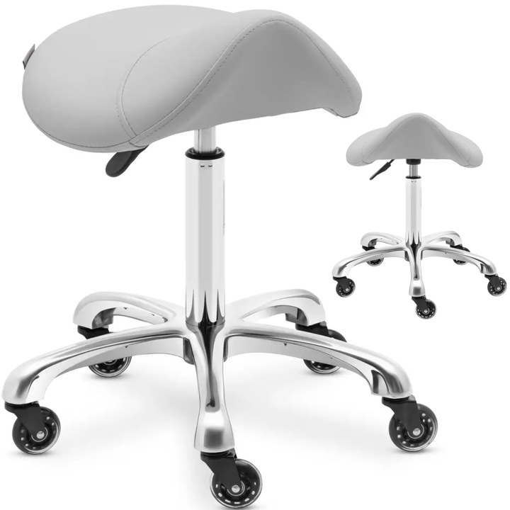 Scaun cosmetic, Physa, 150 kg, 57-75 cm, 41x37 cm