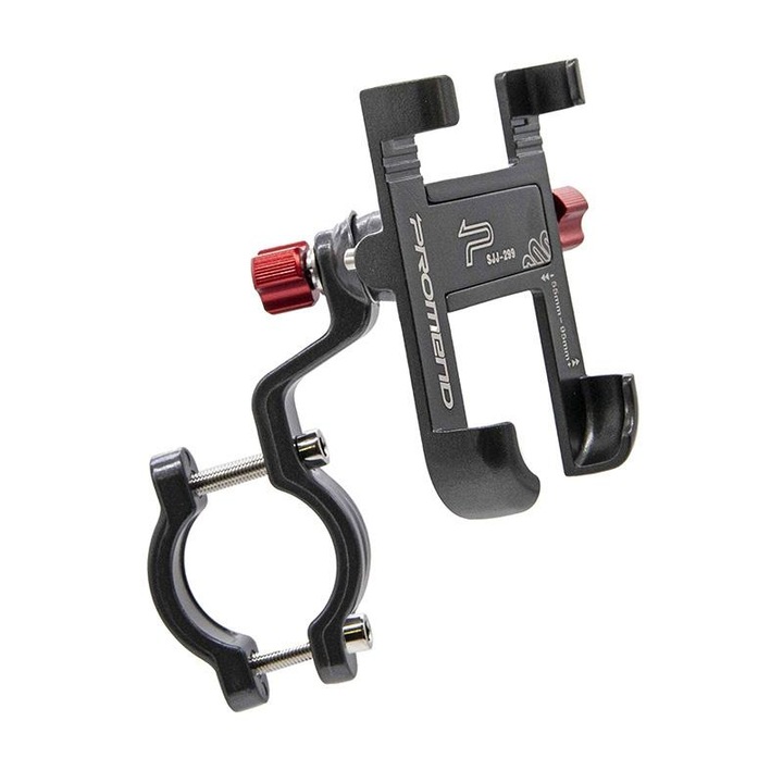 Suport de telefon universal pentru bicicleta/trotineta electrica, rotativ 360, argintiu, eWheel