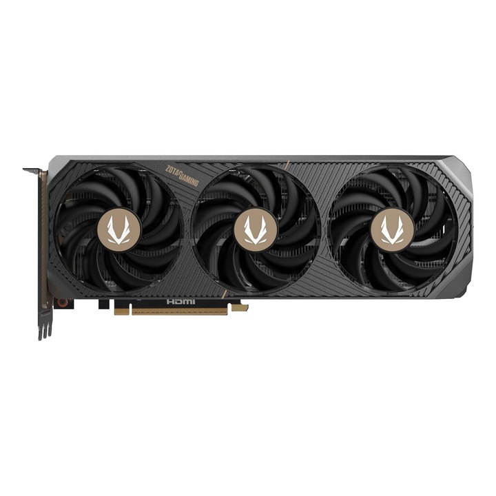 Placa video ZOTAC GAMING GeForce RTX 5080 SOLID CORE 16GB, 256 bit, activa, neagra, 303,5x115,8x55,7mm