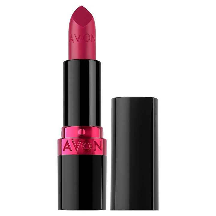 Хидратиращо червило Avon Ultrakremowa, наситен цвят, сатенено покритие, 3.6 г