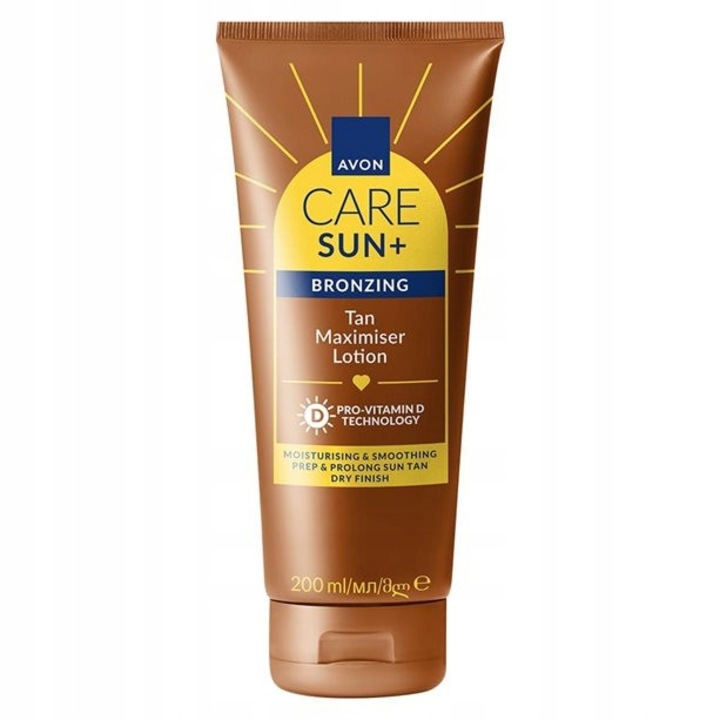 Lotiune autobronzanta pentru corp Avon Care Sun cu vitamina D, 200ml