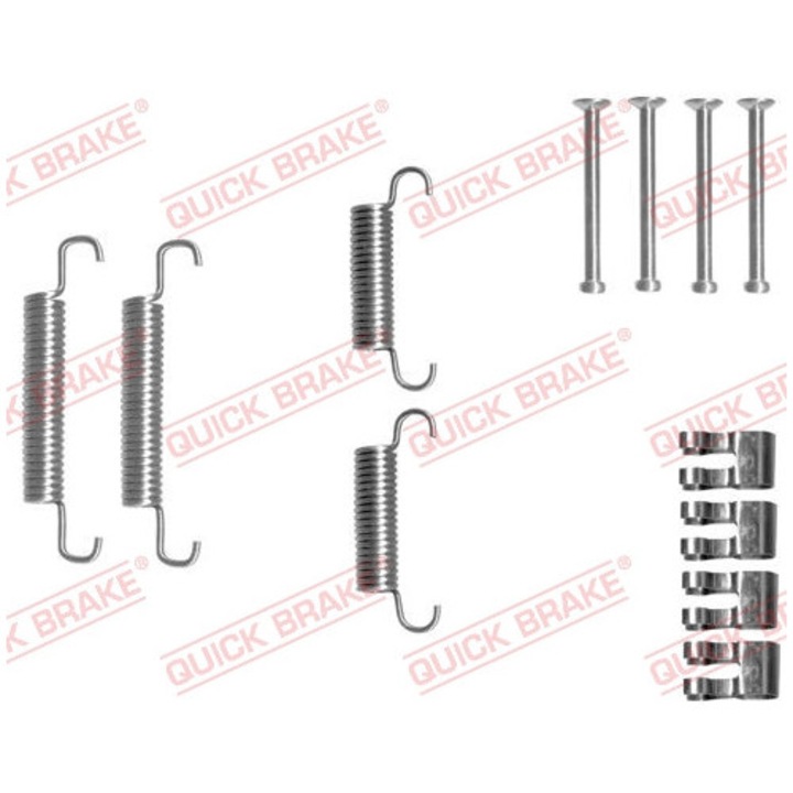 Tartozékkészlet, kézifékpofák QUICK BRAKE 105-0839