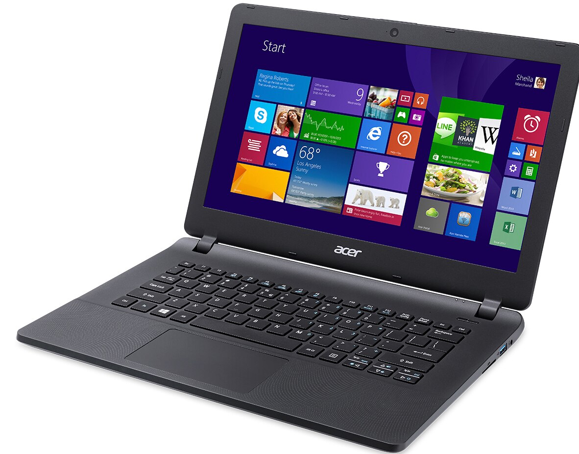 Laptop Acer Aspire ES1-311-C0EB cu procesor Intel® Celeron® Quad