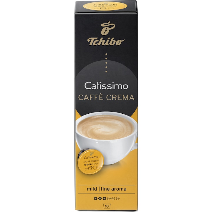 Capsule Tchibo Cafissimo Caffè Crema Fine Aroma, 10 Capsule, 75 g