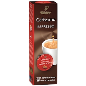 شاب التقليد سرقة  Tchibo Cafissimo Espresso Caramel kávékapszula, karamell ízesítéssel, 10  db, 75 g - eMAG.hu
