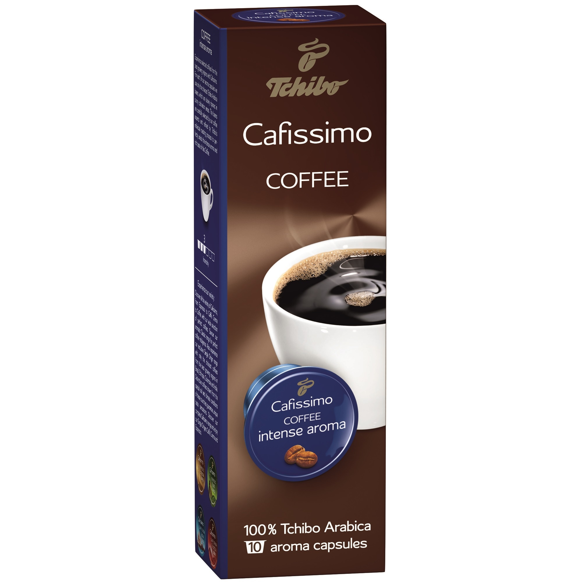 Capsule Tchibo Cafissimo Coffee Intense Aroma, 10 Capsule, 78 G - EMAG.ro