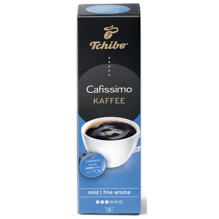 Capsule Tchibo Cafissimo Coffee Fine Aroma, 10 Capsule, 70 g