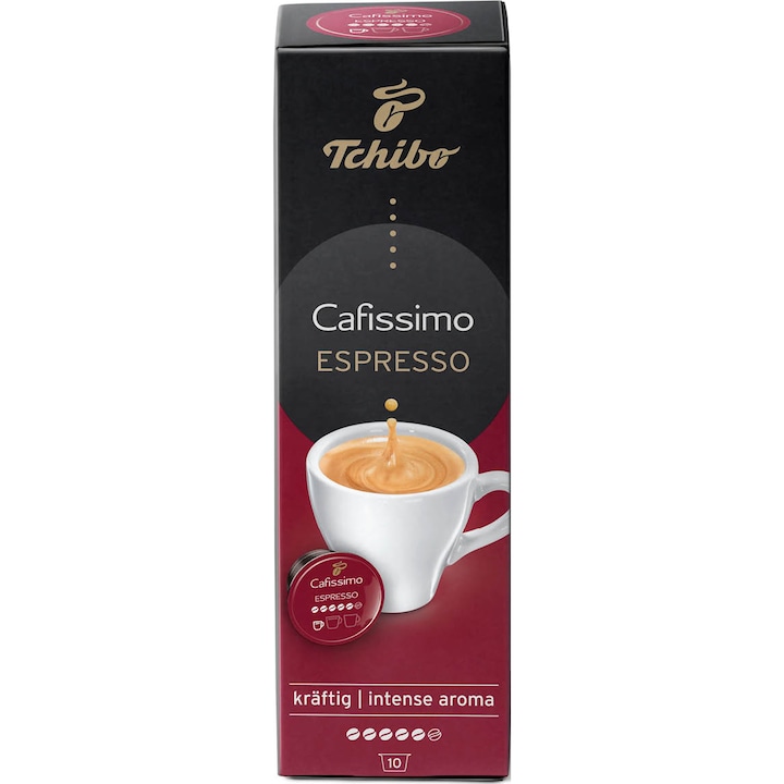 Capsule Tchibo Cafissimo Espresso Intense Aroma, 10 Capsule, 75 g