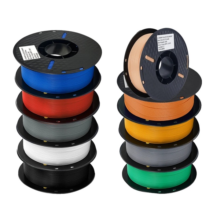 Filament 3D PLA 10kg Mix Color