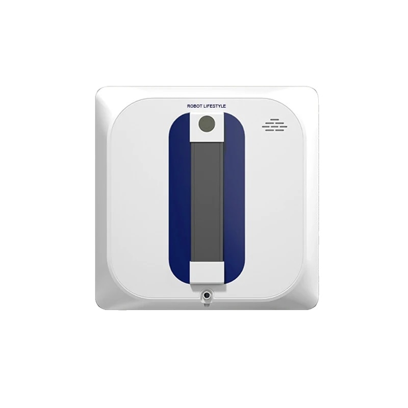 Aspirator robot pentru geamuri, control de la distanta, detectie automata a marginilor, sistem dual de pulverizare, 100-240V, 2.4G, 216x216x62.2mm