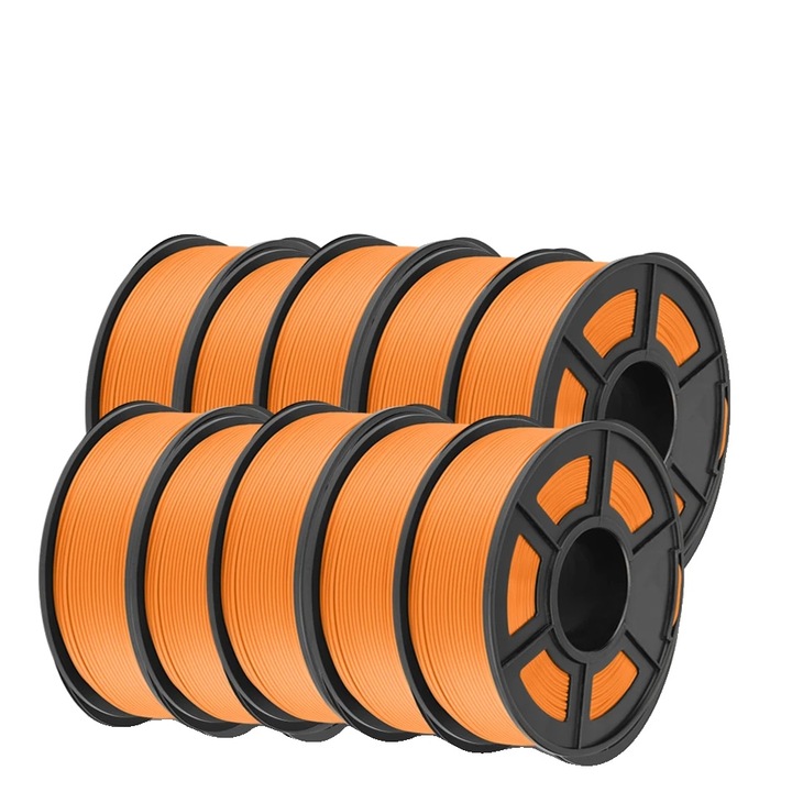 Filament PLA Matte, 1.75mm, 1.1kg, portocalie