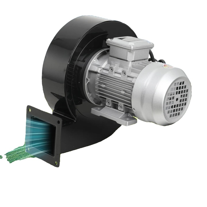 Центробежен вентилатор, 550W, устойчив на високи температури, димоотвеждащ, промишлена употреба