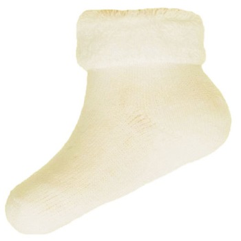 Sosete Prickindel albe, bebe Sosete Prickindel albe, bebe