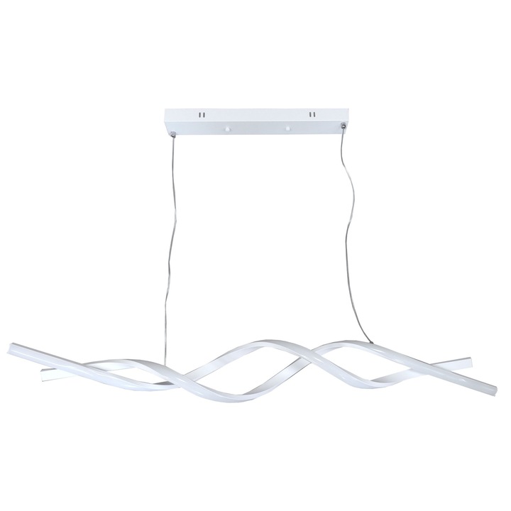 Atos AT57-1DSL LED висяща лампа, бяла, 97x11см, 80W, модерен дизайн