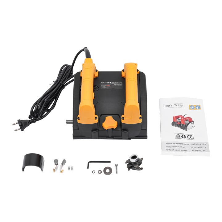 Ridicator de perete electric, Troliu cu cablu de mana, 1200 W putere, Portabil, Cu cablu, Portocaliu