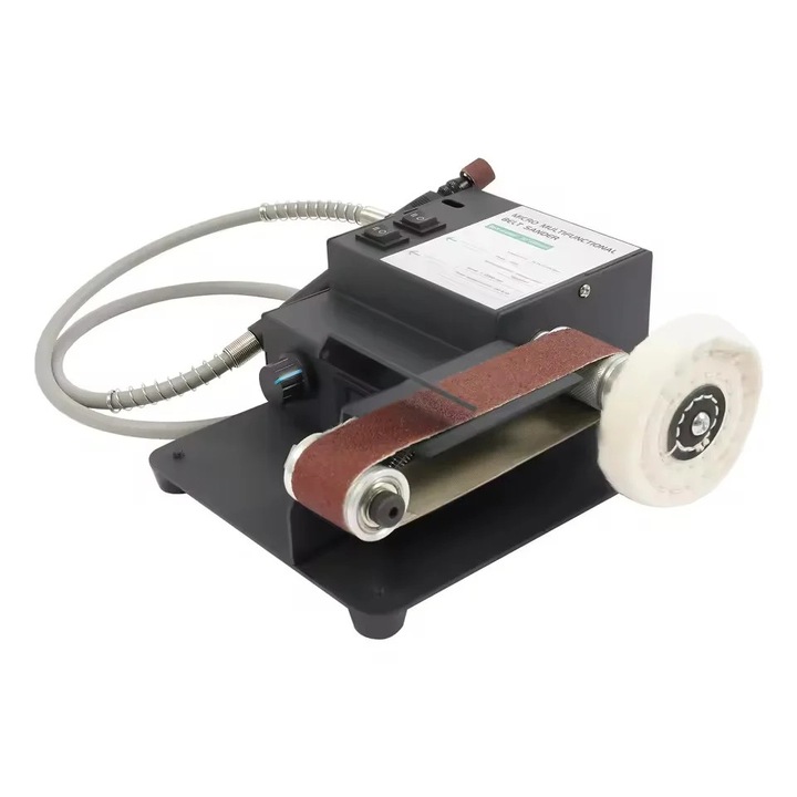 Мини полираща машина, 350W, регулиране на скоростта, Черен, 16.5x20.7x8.5см