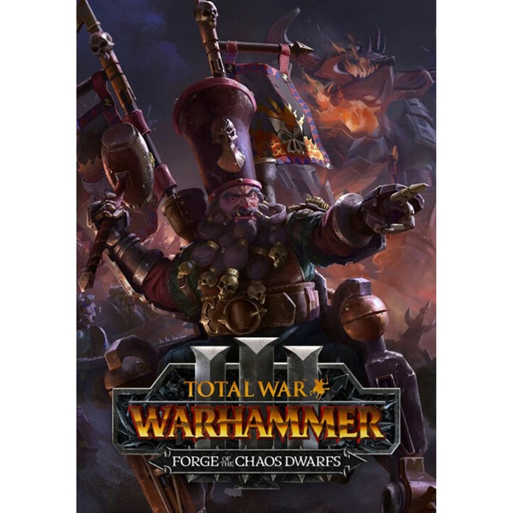 Licenta Joc Total War Warhammer Iii 3 Forge Of The Chaos Dwarfs Pc Key Steam (Cod Activare Instant)