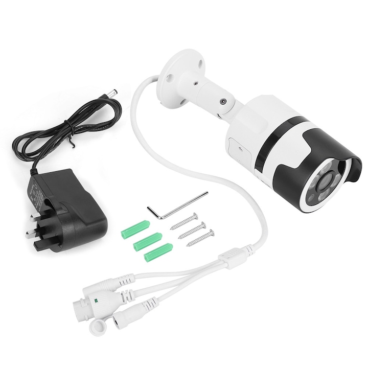 Camera wireless de supraveghere, 1080P, noapte si zi, control prin aplicatie, dimensiuni 20x11x11cm