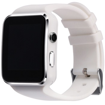 Ceas Smartwatch cu Telefon si Ecran Curbat Xeno 6 2019 , cu cartela SIM, Ecran HD cu Touchscreen Color, Camera Foto-Video, Notificari Facebook/WhatsApp, Pedometru, Bratara de Silicon Alba , Culoare Alb Ceas Smartwatch cu Telefon si Ecran Curbat Xeno 6 2019 , cu cartela SIM, Ecran HD cu Touchscreen Color, Camera Foto-Video, Notificari Facebook/WhatsApp, Pedometru, Bratara de Silicon Alba , Culoare Alb