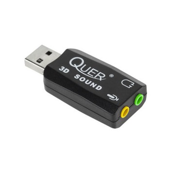 Placa de sunet externa interfata USB, QUER, compatibila WIN7, semnal excelent, mouse pad cadou Placa de sunet externa interfata USB, QUER, compatibila WIN7, semnal excelent, mouse pad cadou