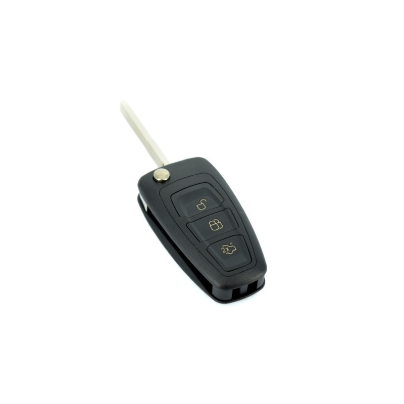Carcasa telecomanda cheie compatibila Volkswagen tip briceag 3 butoane