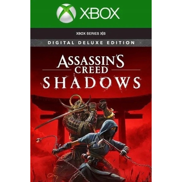 Licenta Joc Assassin's Creed Shadows Deluxe Edition Pl Xbox Series X/S Key (Cod Activare Instant)