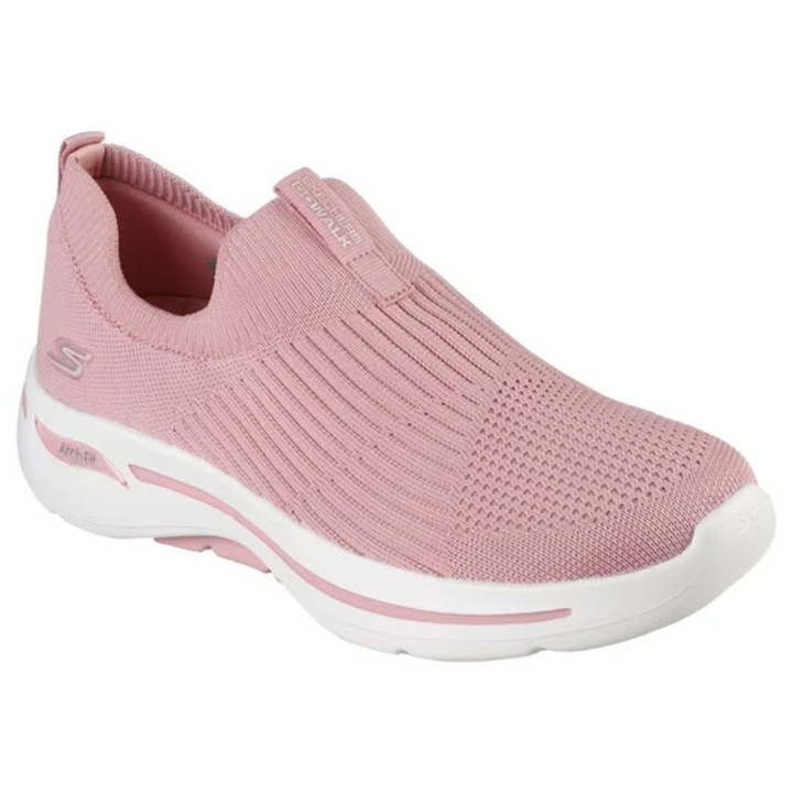 Női sportcipő SKECHERS GO WALK ARCH FIT, Rózsaszín, Rózsaszín, 39.5
