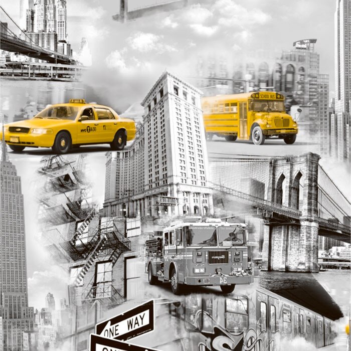 Tapet DEGRETS 477-07 Duplex Bulevard gri sizes 0.53m x 10.05m = 5.3 mp