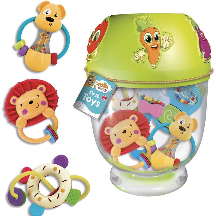 Micul explorator - set 5 jucarii bebelus