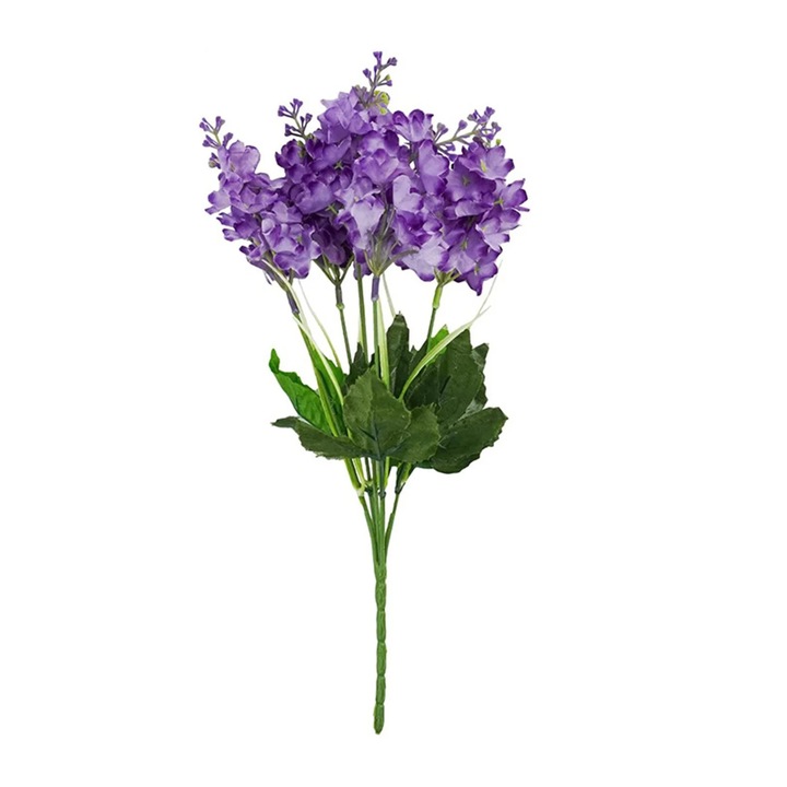 YANYXR művirág csokor, lila wisteria, 6.8x13.7 inch, 6 db-os szett