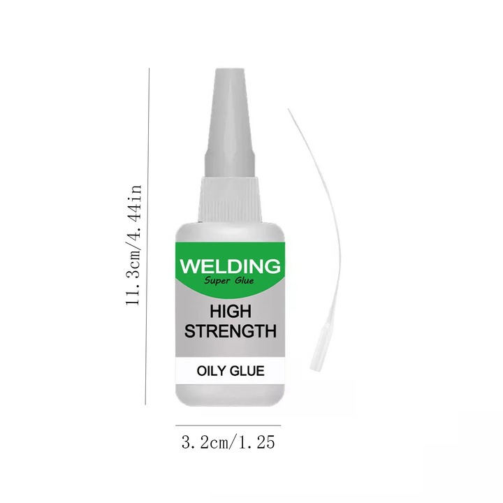 Adeziv universal Fokelyi Superglue, 30ml, set 1x adeziv, 1x pipeta, pentru plastic, ceramica, metal, sticla