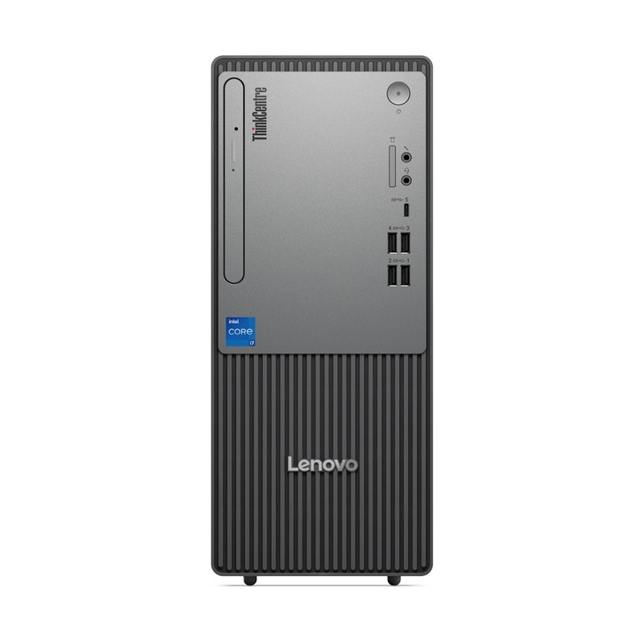 Desktop PC, Lenovo, ThinkCentre Neo 50t G5, i5-14400, 16GB RAM, SSD 1TB, negru