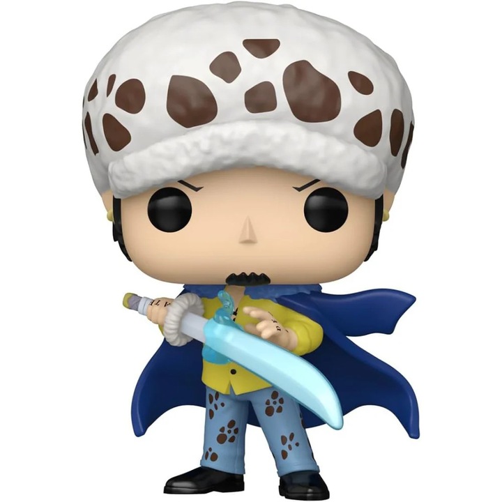 Фигурка Funko Pop Animation, One Piece, Law with Blue Anesthesia, 10 cm, Многоцветен