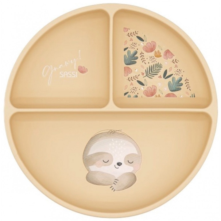 Szilikon vákuumos tányér, lajhár