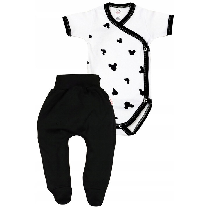 Compleu copii, Klekle, Bumbac, negru