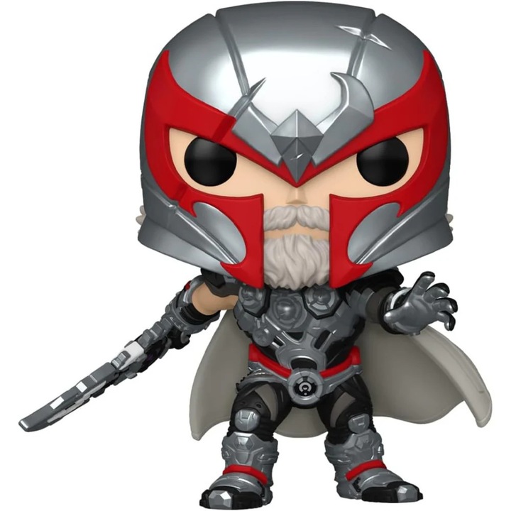 Figura Funko Pop, Games, Marvel Rivals, Magneto, 10 cm