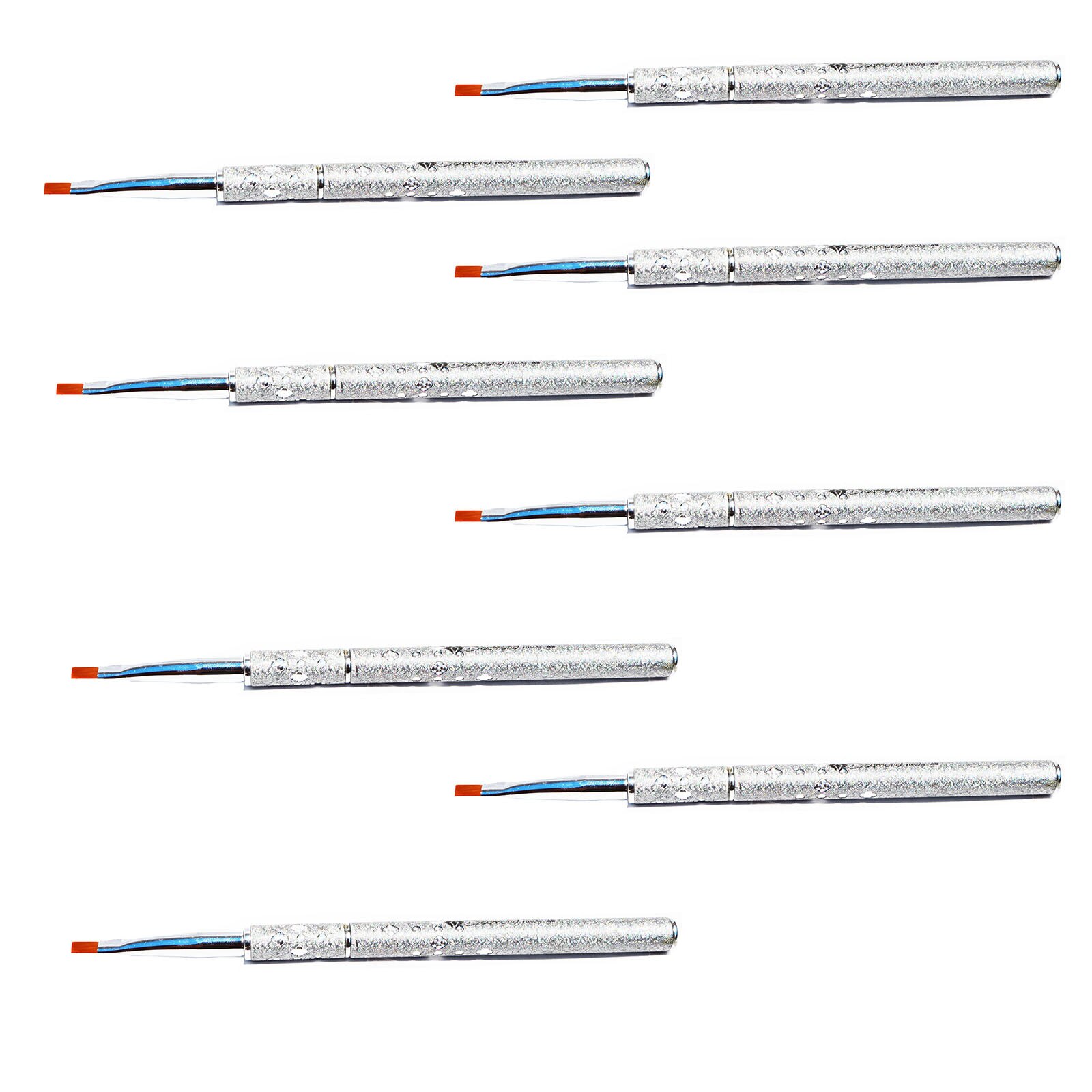 Pensula Gel Excelent Nr.4 Daymond Nails set 8 buc